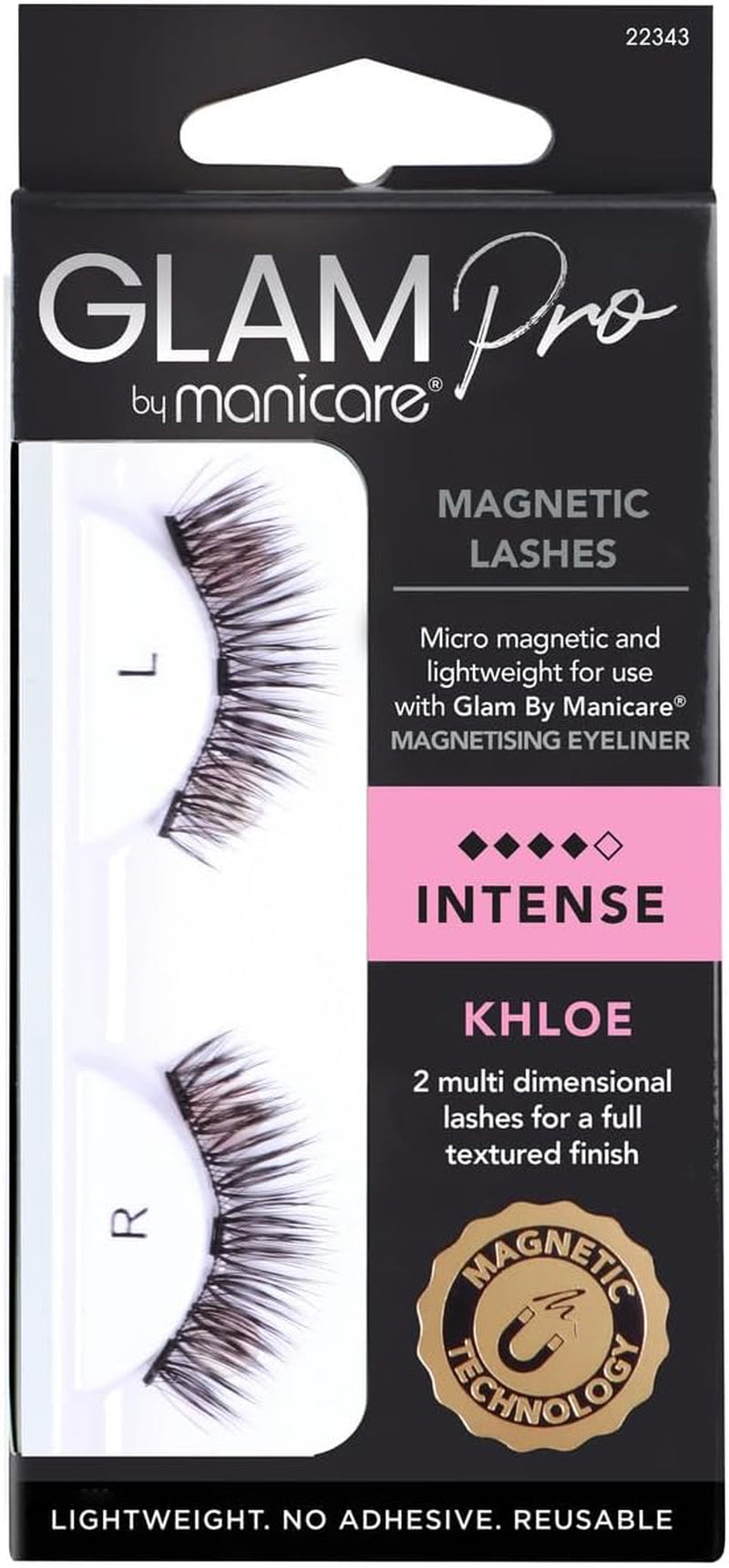 Khloe Intense Magnetic Eyelashes, Style 65
